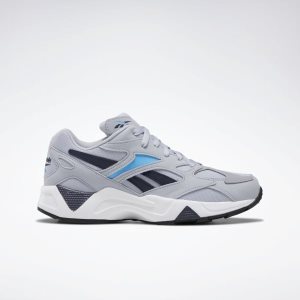 Adidasy Męskie Reebok Aztrek 96 Szare/Granatowe/Niebieskie/Czarne PL 12QTSCX